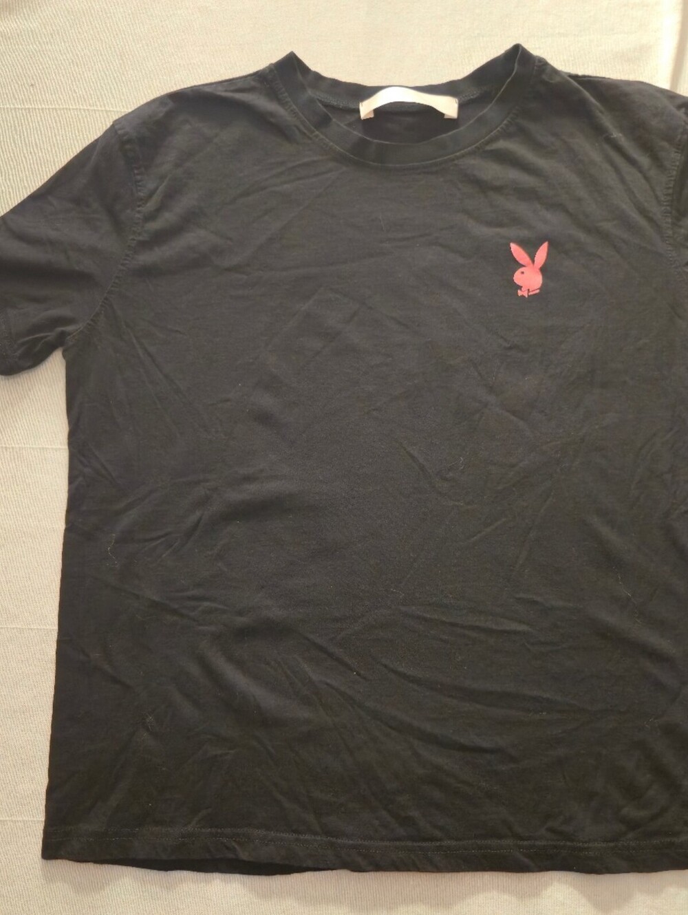 Playboy x Missguided Black Graphic T-Shirt